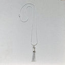 Ada Ball Tassel Pendant, 28in